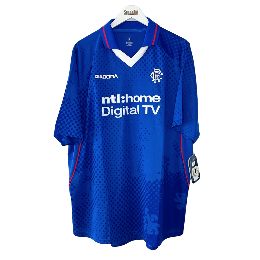 2002-03 Rangers Home Shirt BNWT - XXL