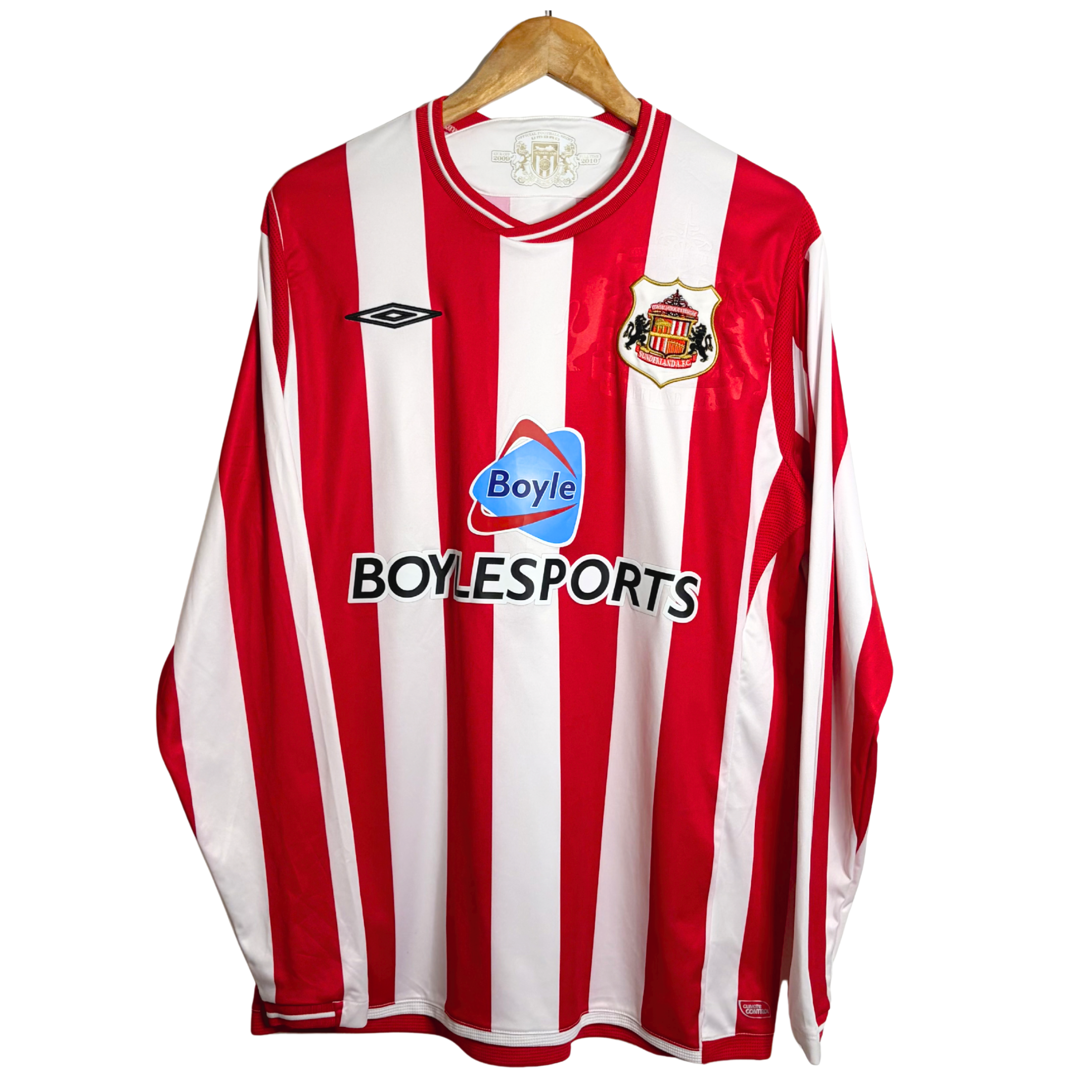 2009-10 Sunderland Home Shirt - L