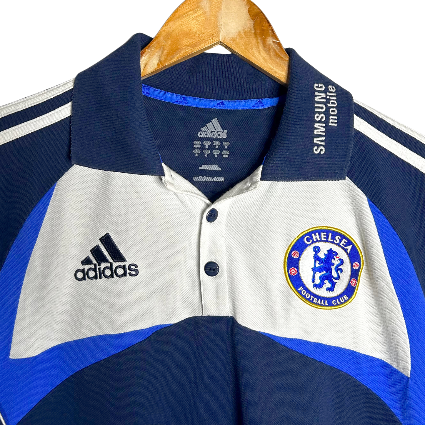 2007-08 Chelsea Polo Shirt - L