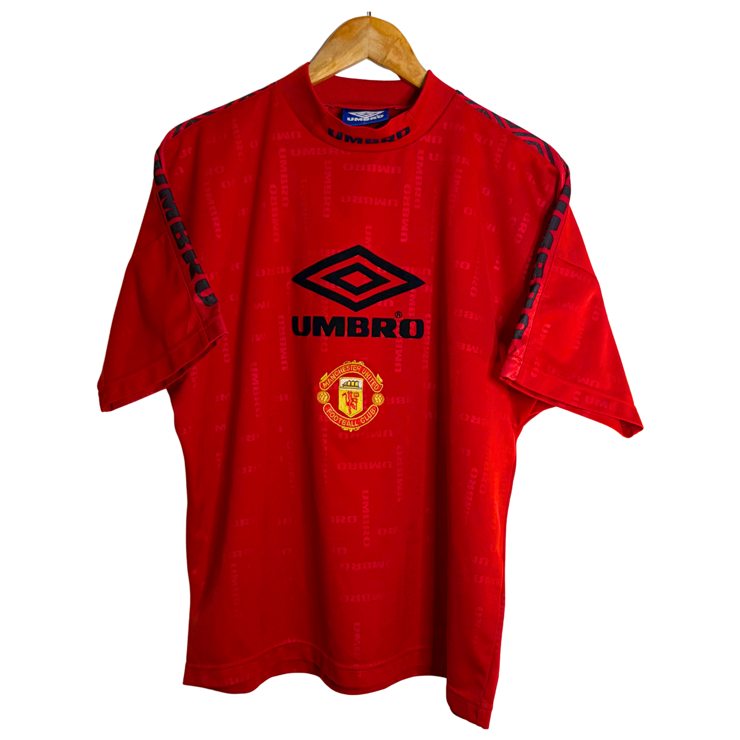 1994-96 Manchester United Training Shirt - M