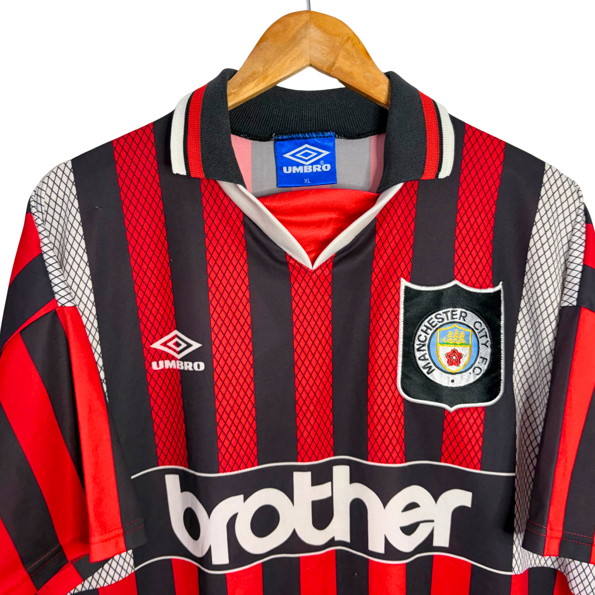 1994-96 Manchester City Away Shirt - XL
