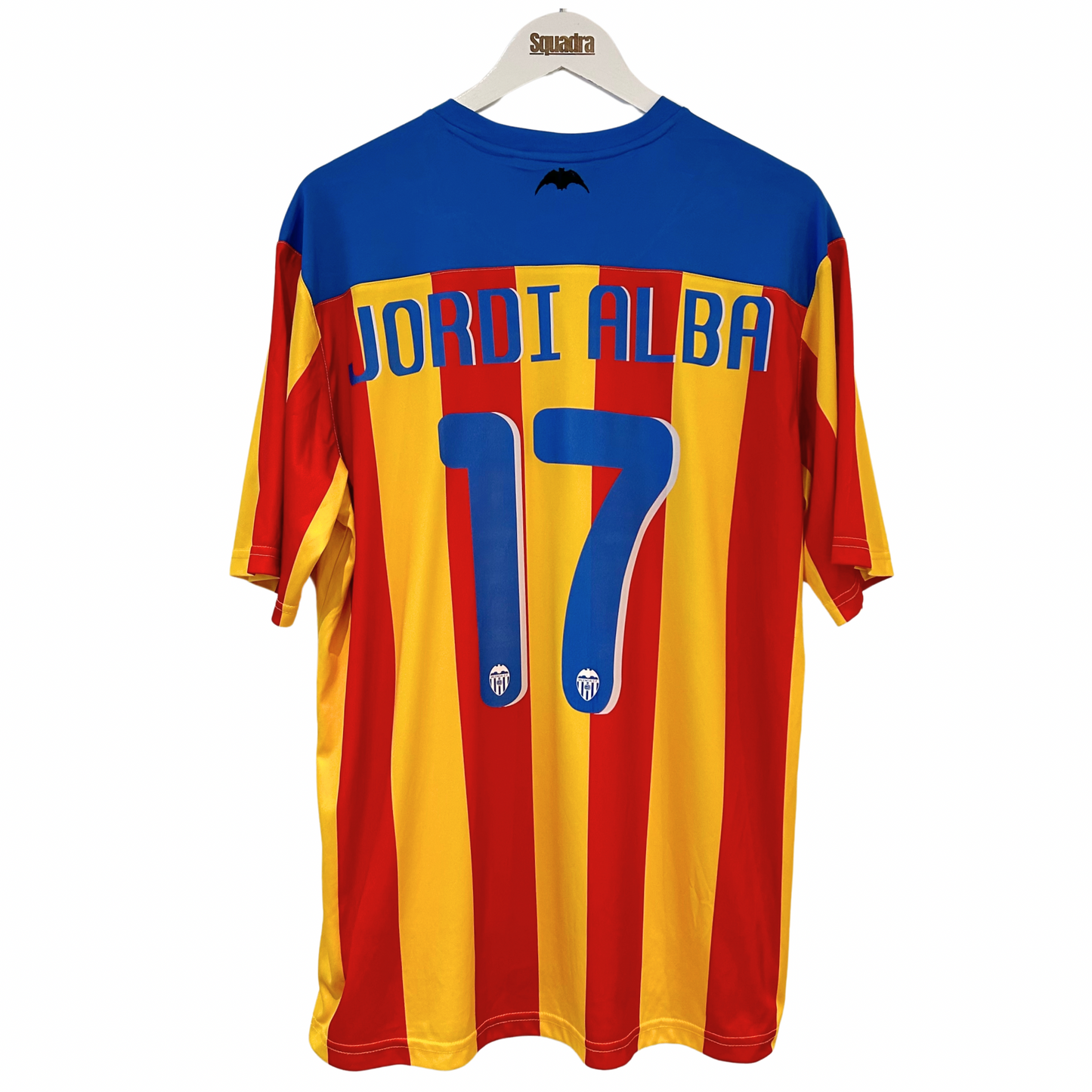 2011-12 Valencia Fourth Shirt - XL - Jordi Alba 17