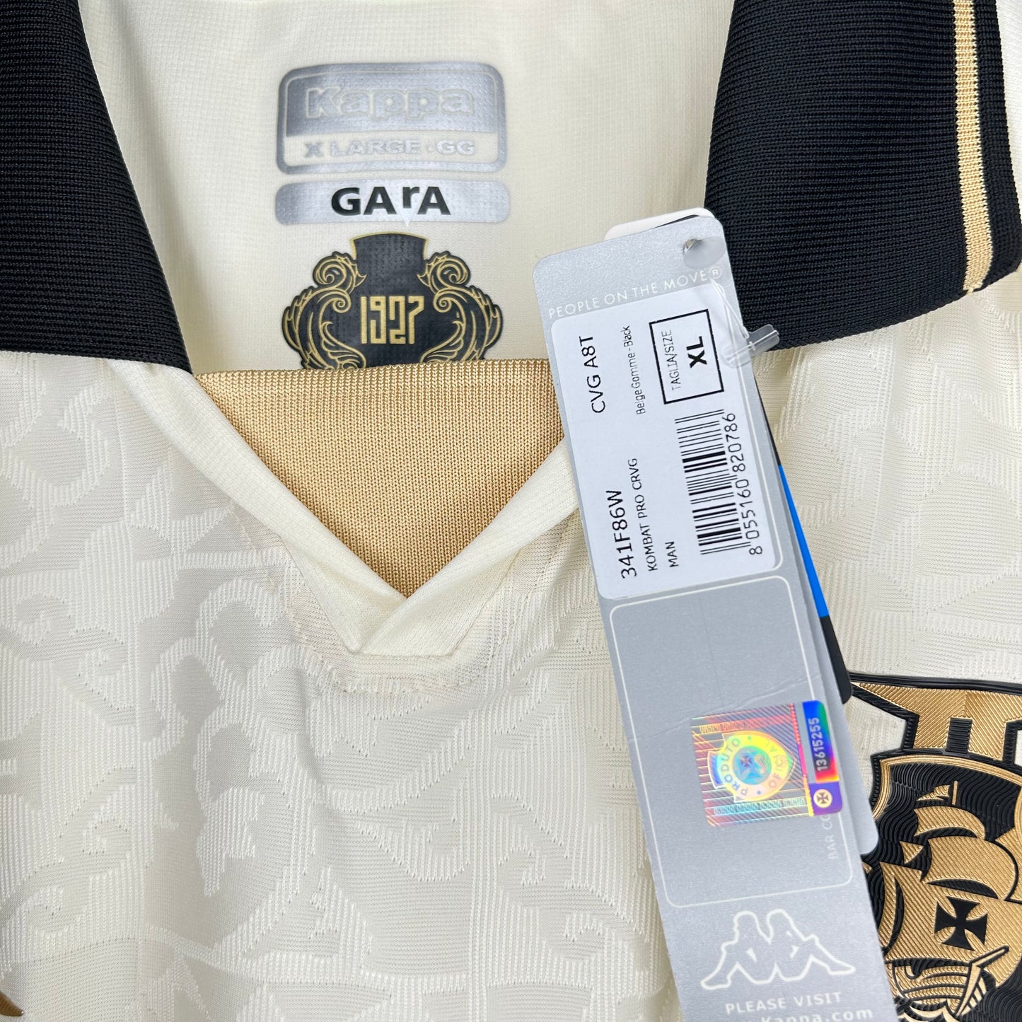 2022 Vasco Da Gama Third Shirt BNWT - XL