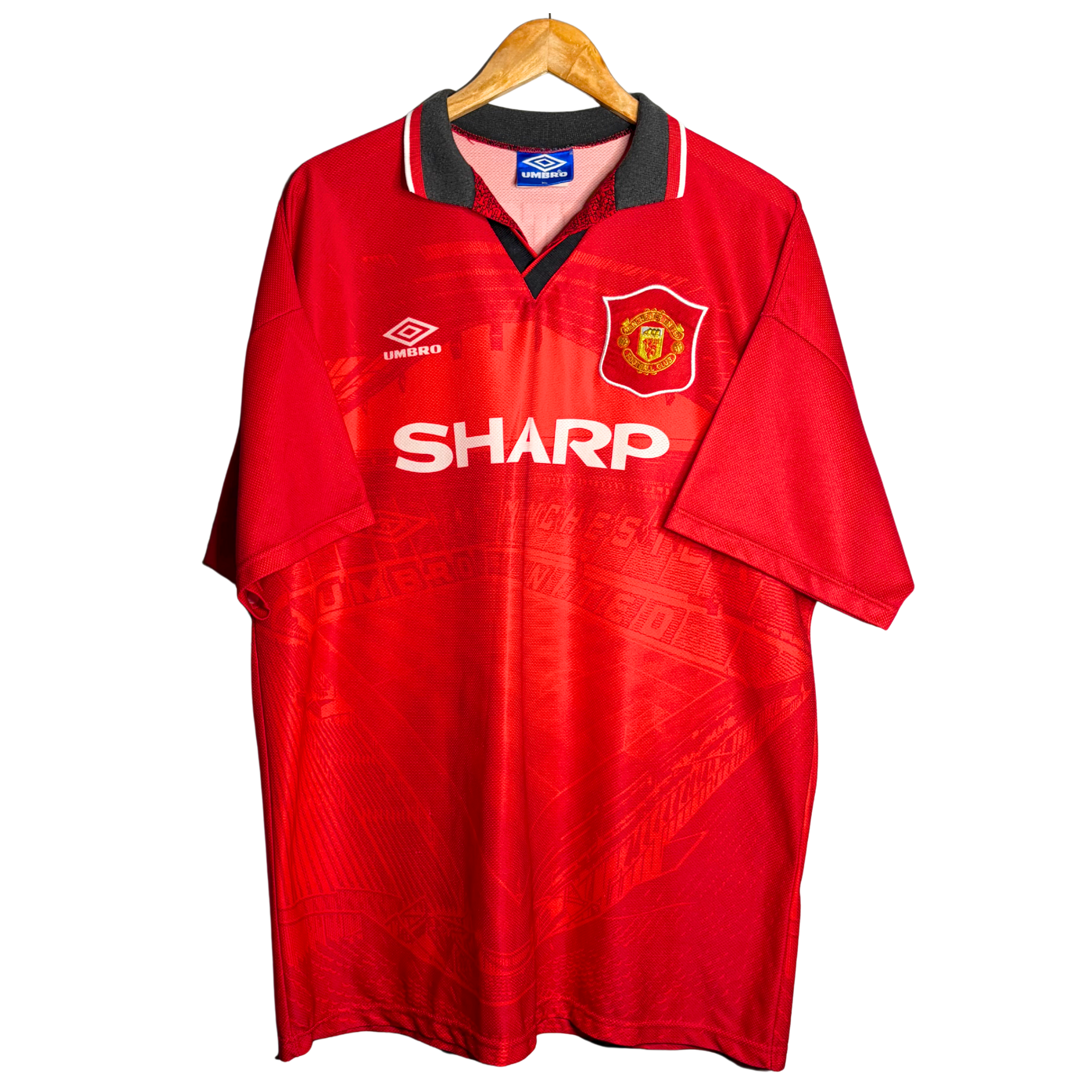 1994-96 Manchester United Home Shirt “Cantona 7” - XL