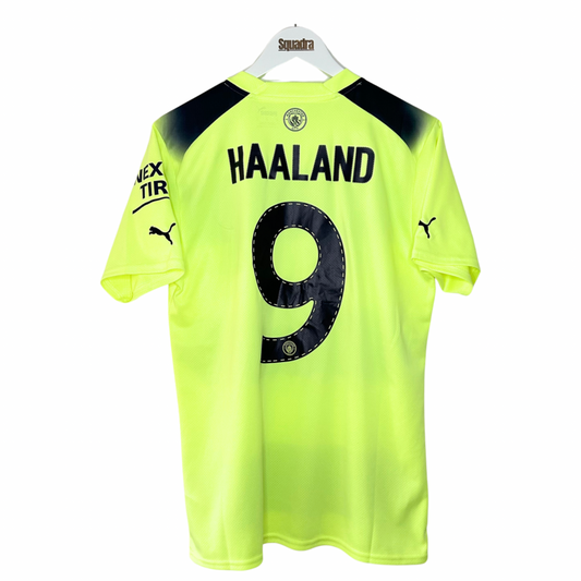 2022-23 Manchester City Third Shirt BNWT - Medium - Haaland 9