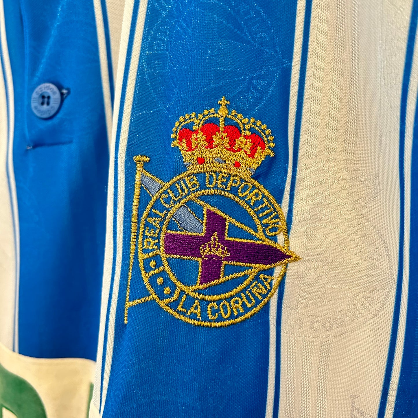 1997-98 Deportivo La Coruña Home Shirt - XL - Flavio 16