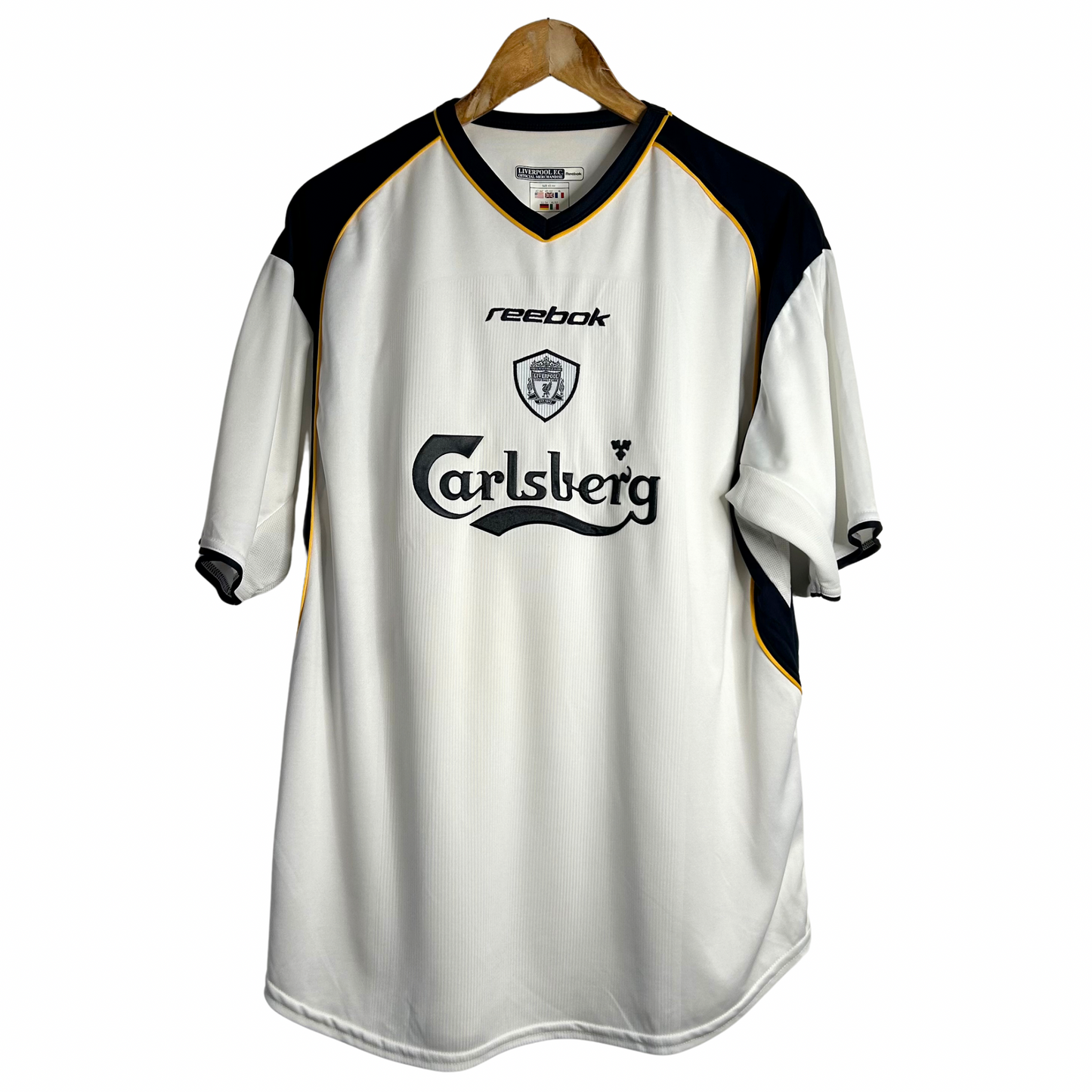 2001-02 Liverpool Away Shirt - L