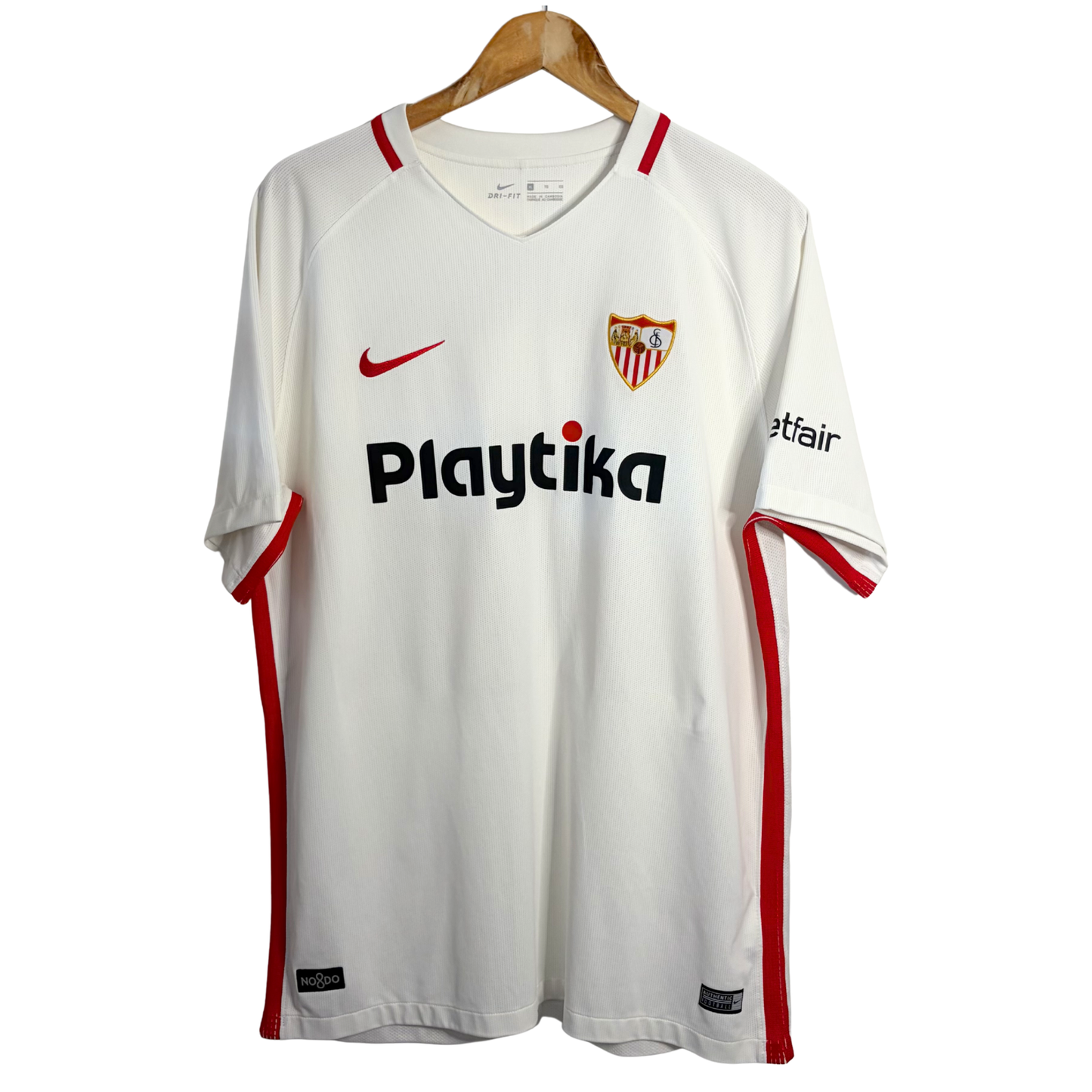 2018-19 Sevilla Home Shirt “Navas 16” - XL