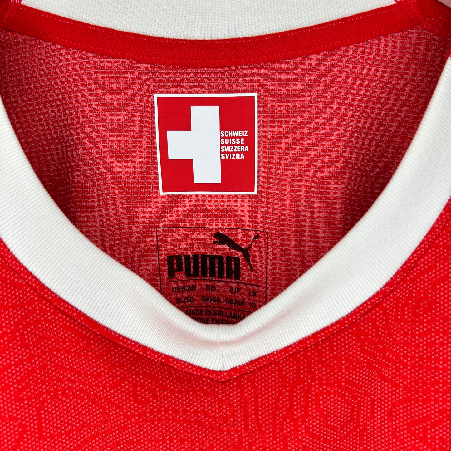 2018 Switzerland Player-Spec Home Shirt - L/XL - Akanji 5