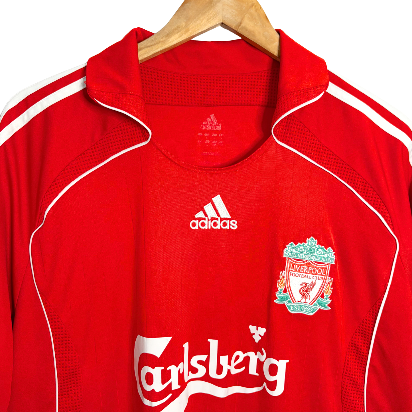 2006-08 Liverpool Home Shirt “Gerrard 8” - L