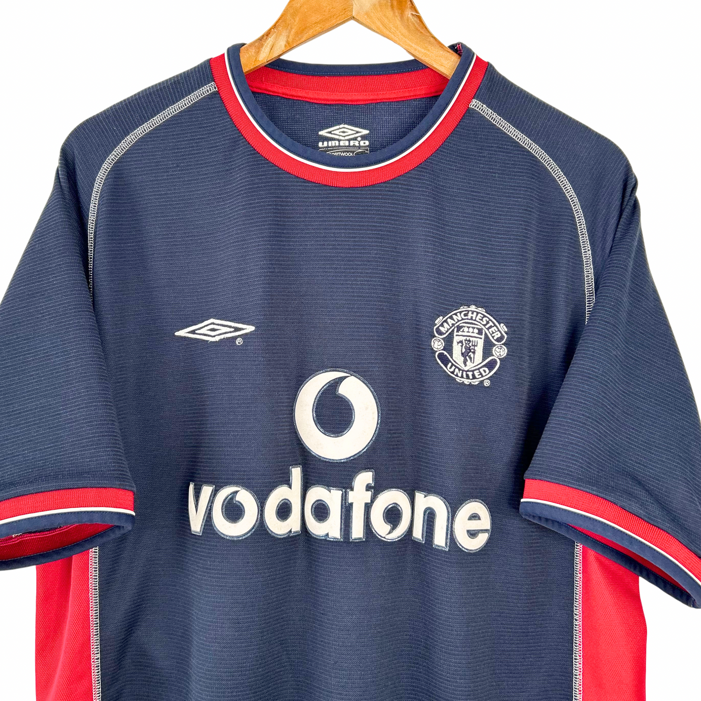 2000-01 Manchester United Third Shirt “Beckham 7” - L
