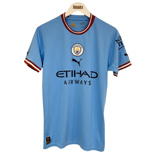 2022-23 Manchester City Home Shirt - Small