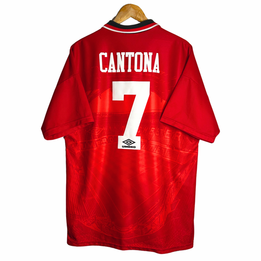 1994-96 Manchester United Home Shirt “Cantona 7” - XL