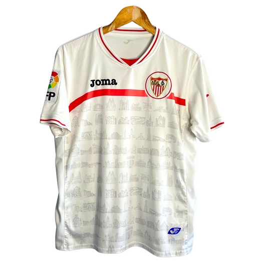 2010-11 Sevilla Home Shirt - S