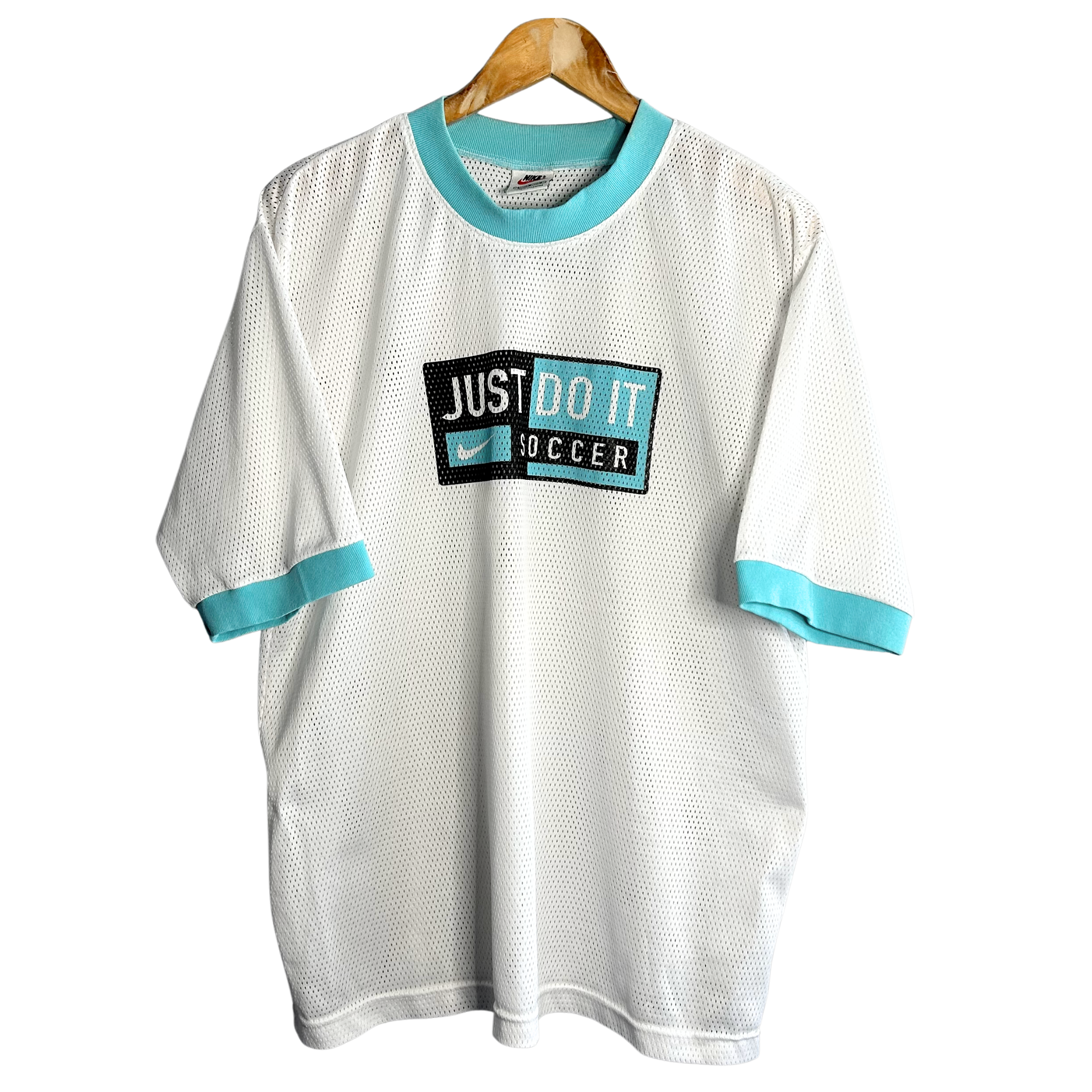 1997 Nike Soccer “Just Do It” Tee - L