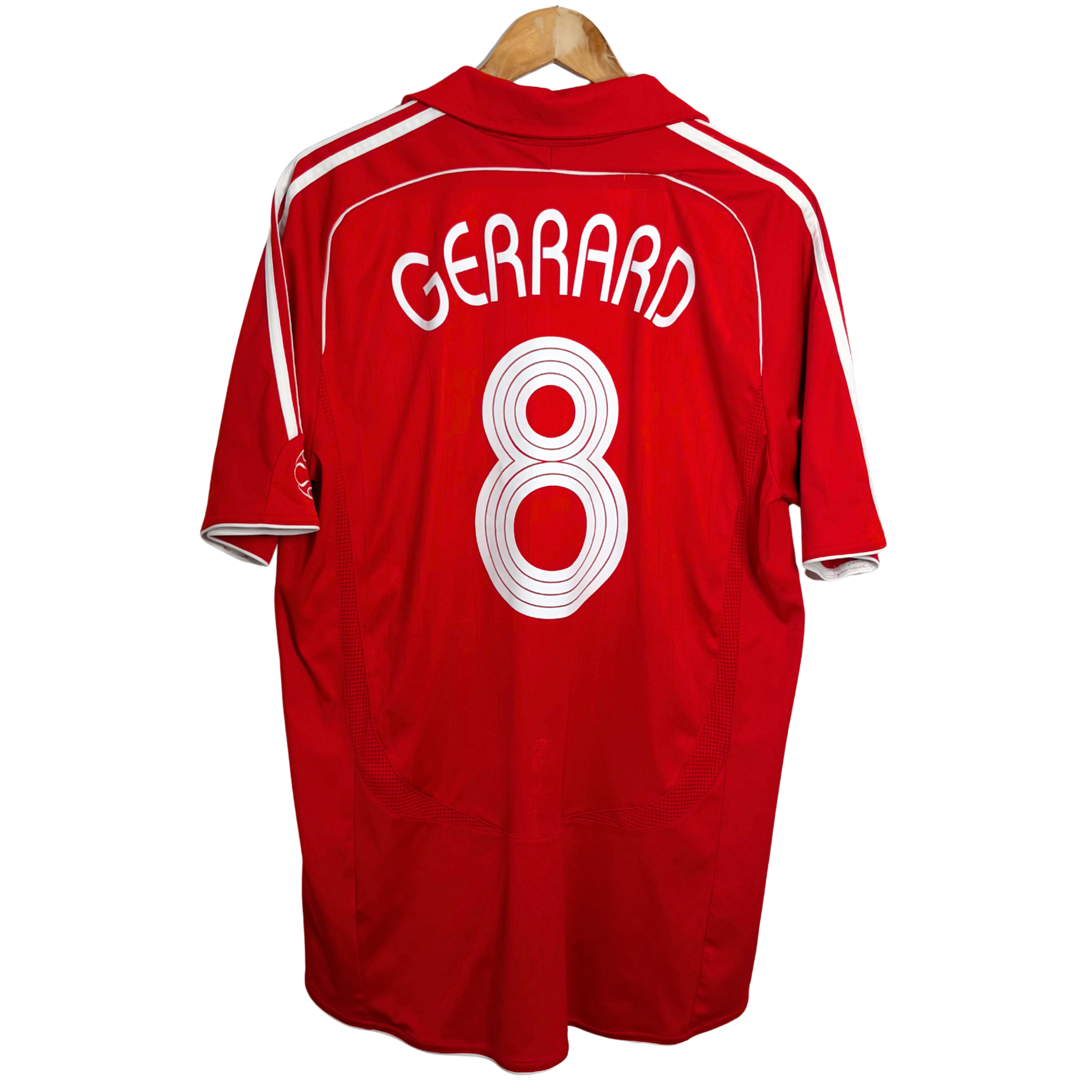 2006-08 Liverpool Home Shirt “Gerrard 8” - L