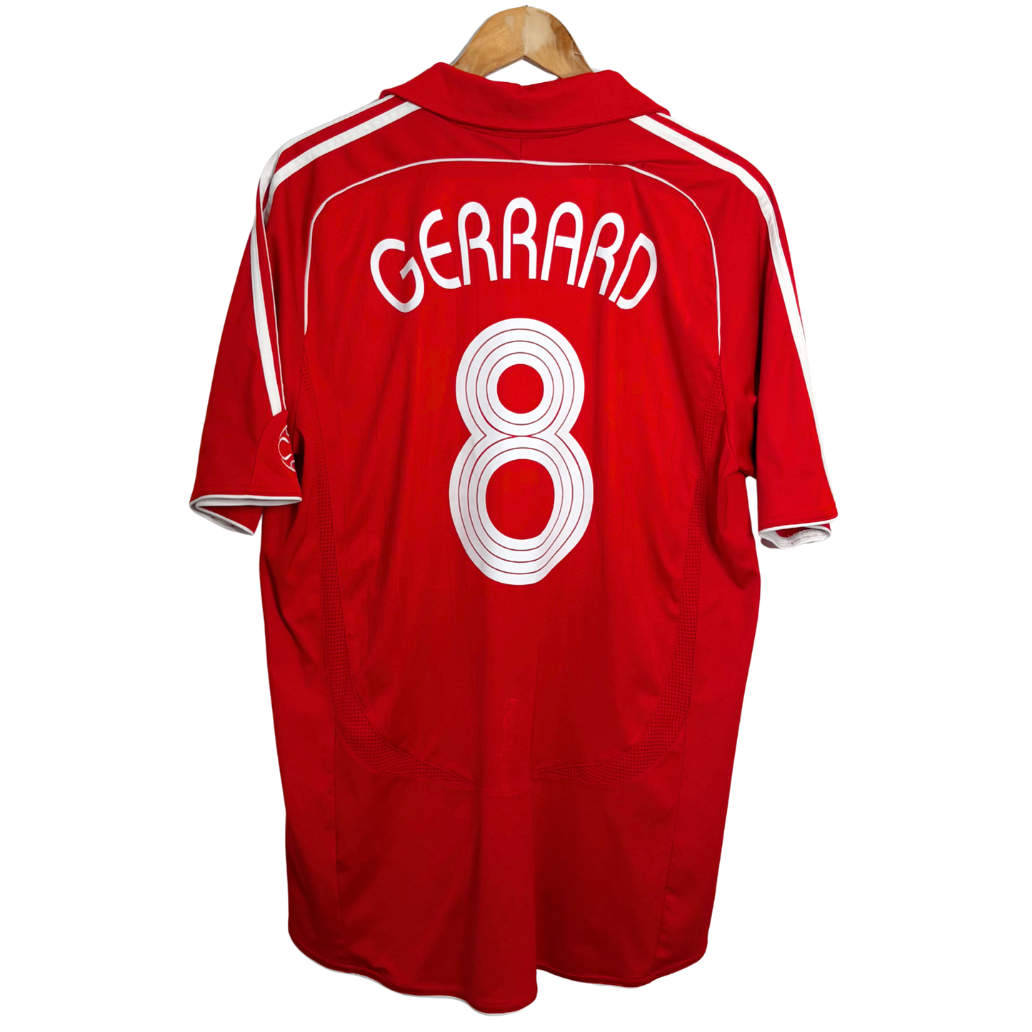 2006-08 Liverpool Home Shirt “Gerrard 8” - L
