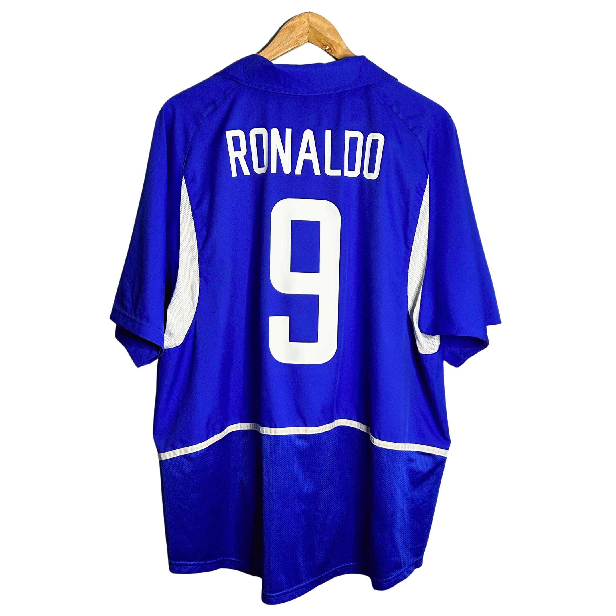 2002 Brazil Away Shirt “Ronaldo 9” - XL
