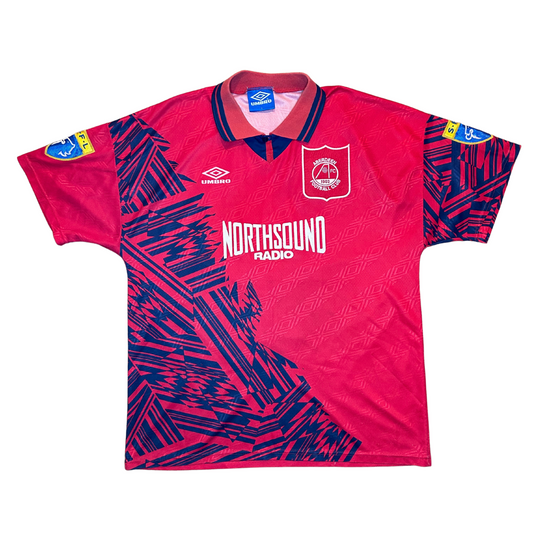 1994-96 Aberdeen Home Shirt - Great - Large