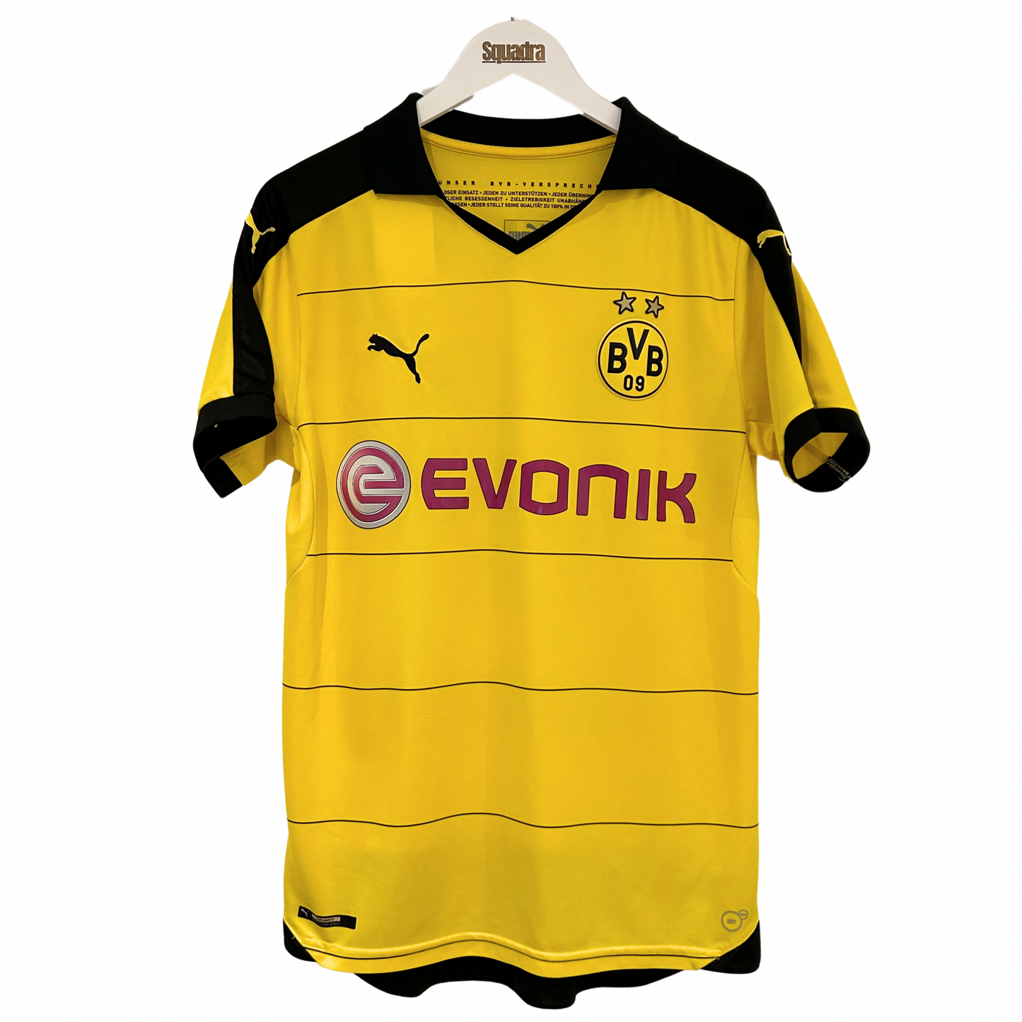 2015-16 Borussia Dortmund Home Shirt - Medium - Mkhitaryan 10