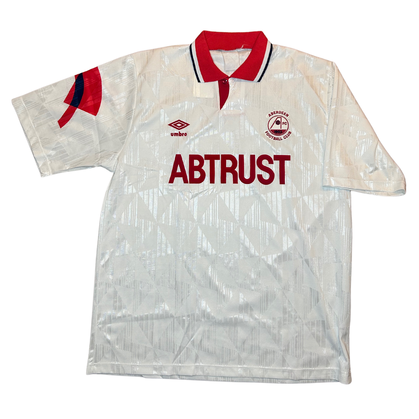 1990-93 Aberdeen Away Shirt - Excellent - XL