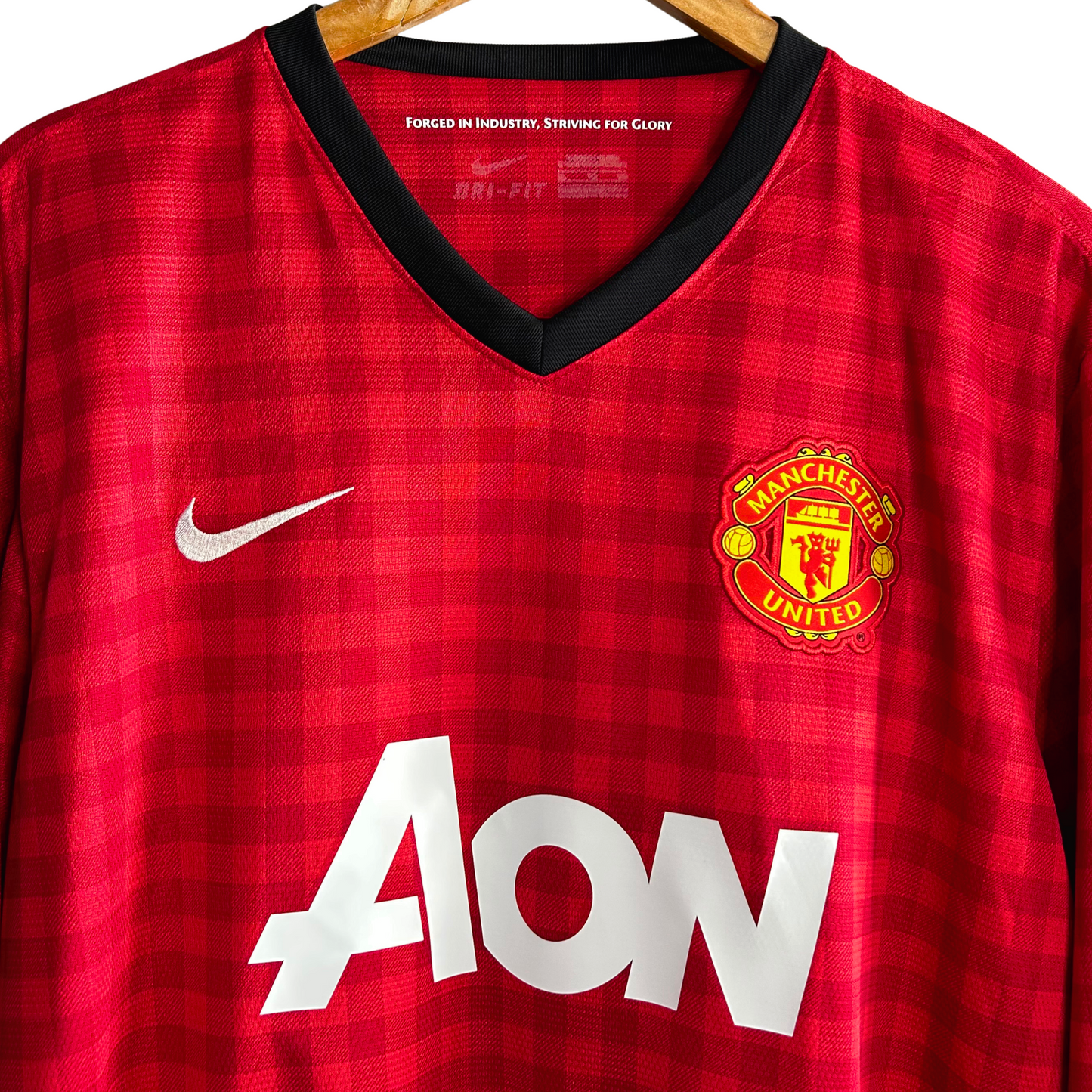2012-13 Manchester United Home Shirt “Chicharito 14” - XL