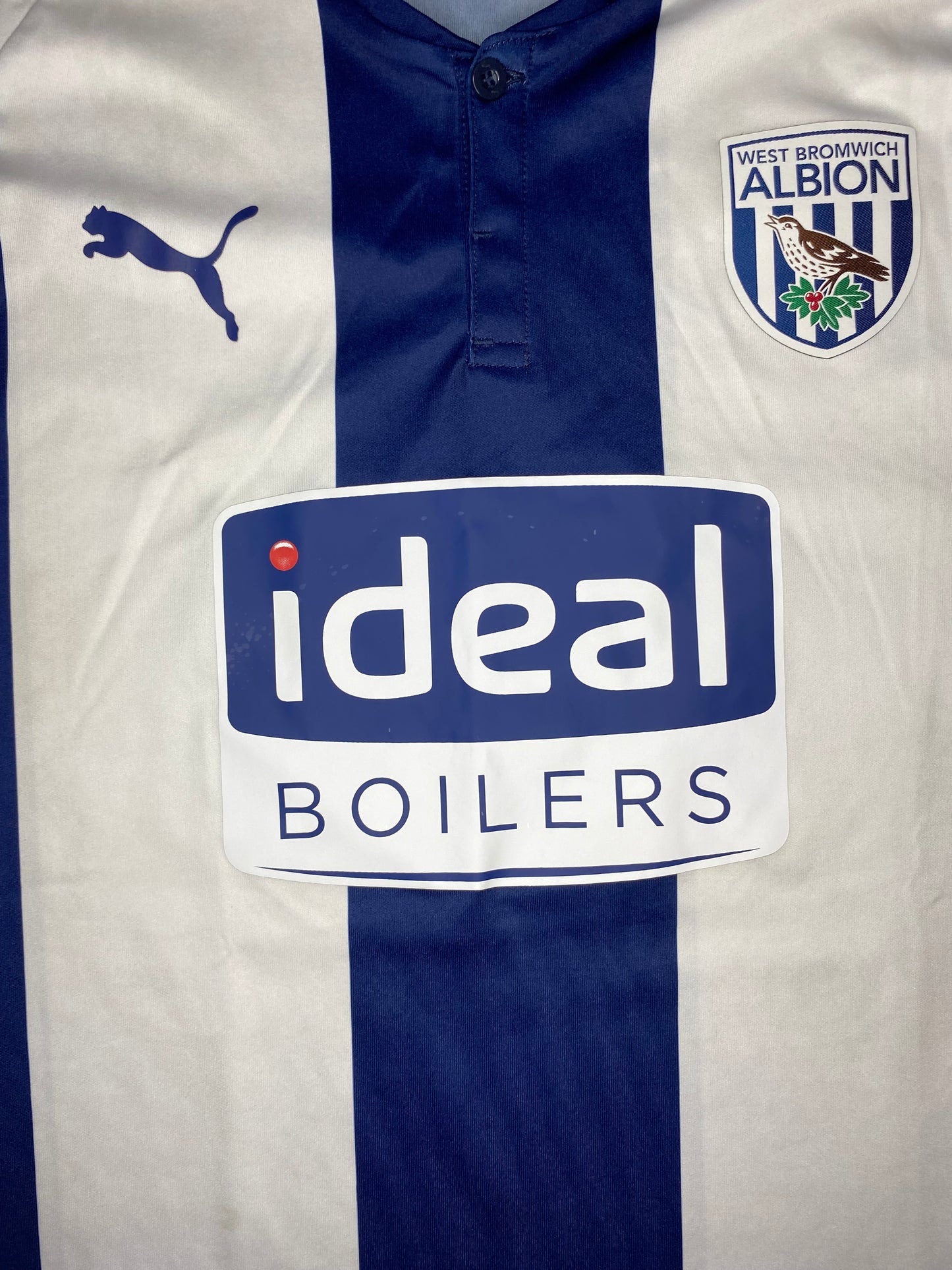 2018-19 West Brom Home Shirt - Excellent - XL