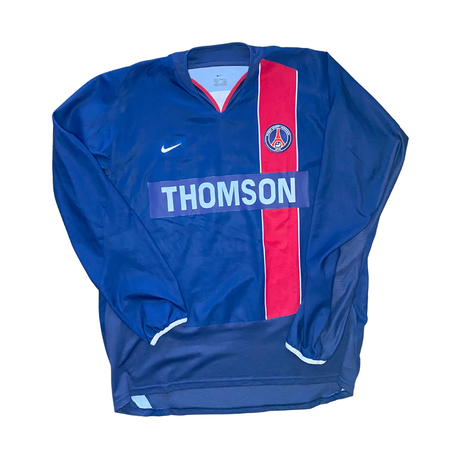 2003-04 PSG Player-Spec Home Shirt L/S - Great - XL