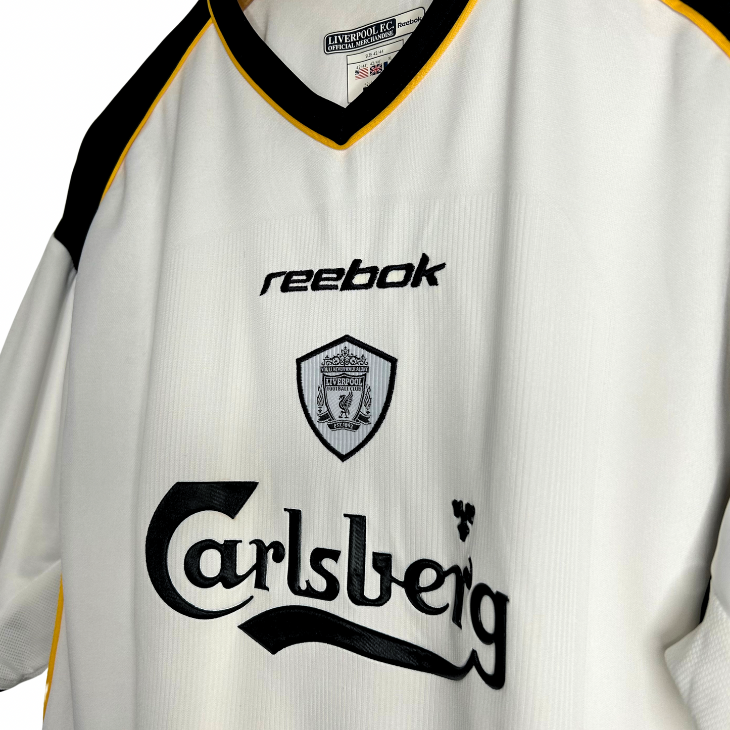 2001-02 Liverpool Away Shirt - L