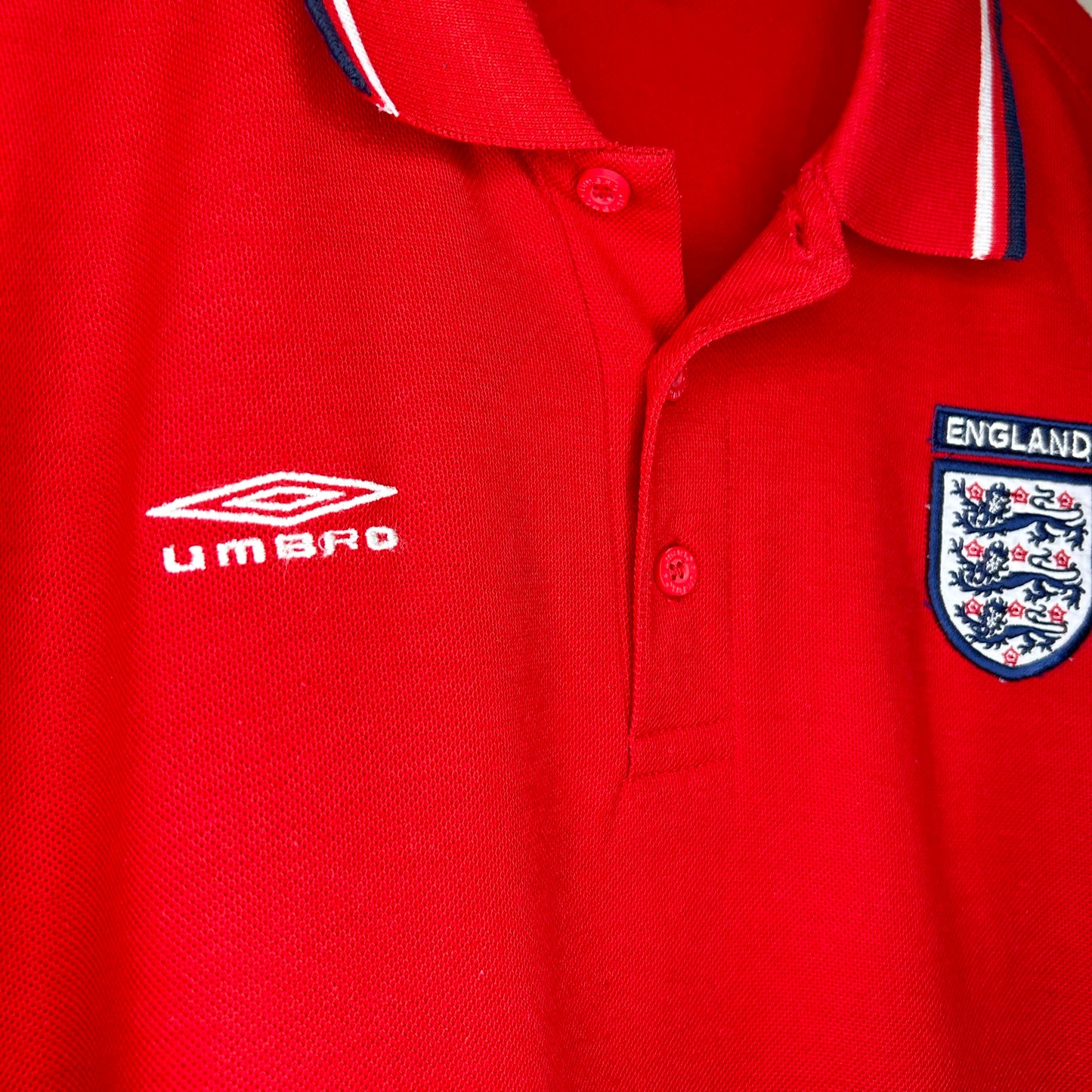 2000’s England Polo Shirt - Excellent - Large