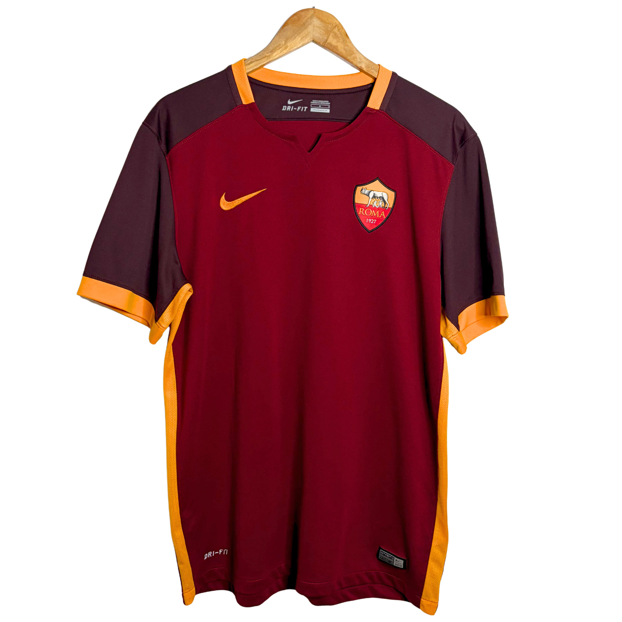 2015-16 Roma Home Shirt - L