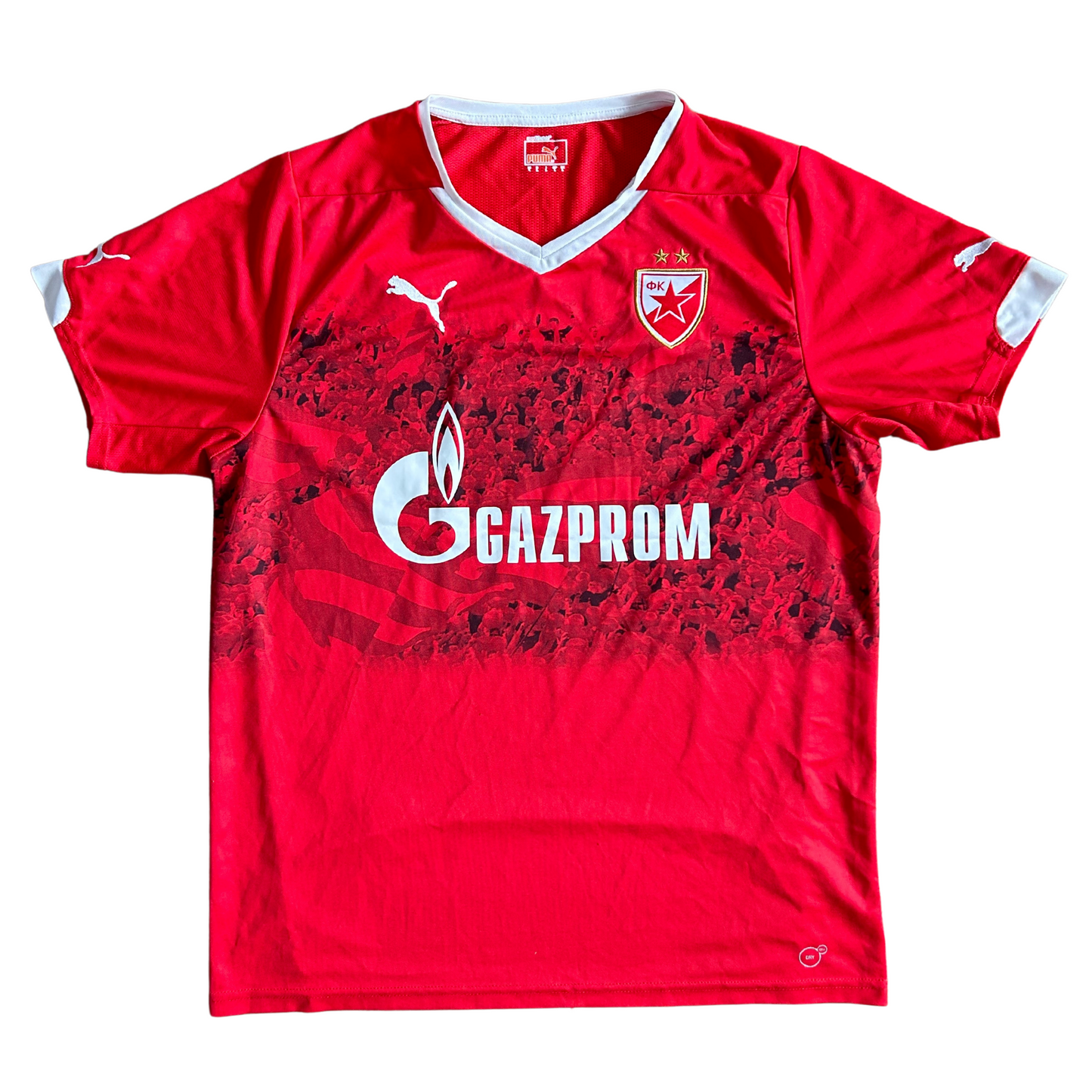 2014-16 Red Star Belgrade Away Shirt - Excellent - Large