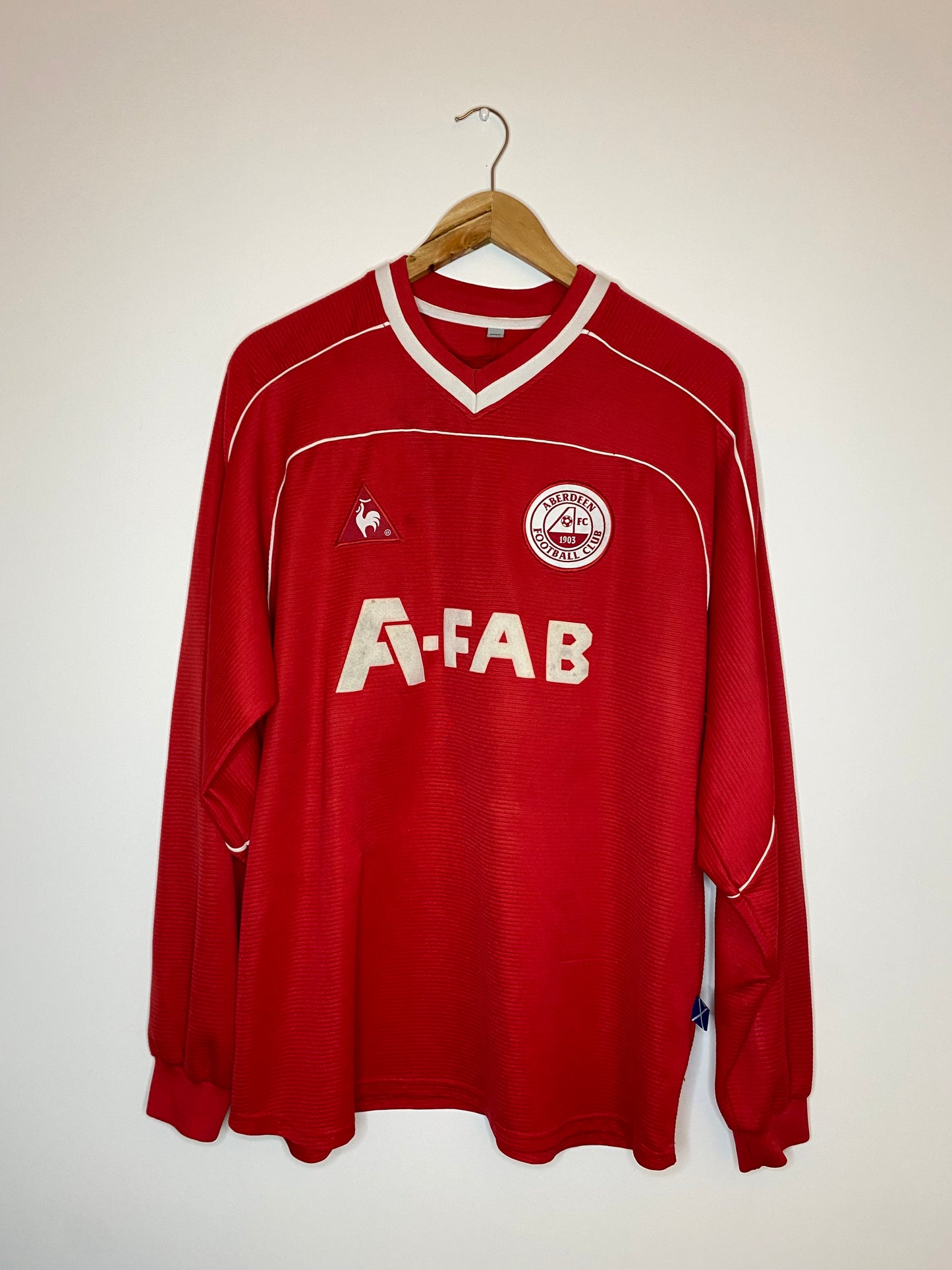 2002-04 Aberdeen Home Shirt L/S - Great - L/XL