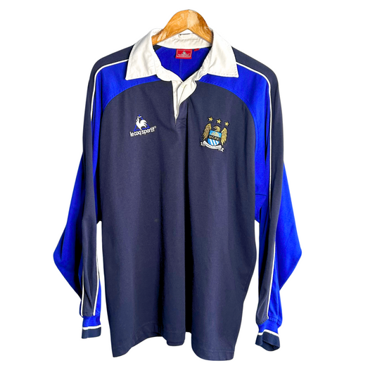 2001-03 Manchester City Polo Shirt - L