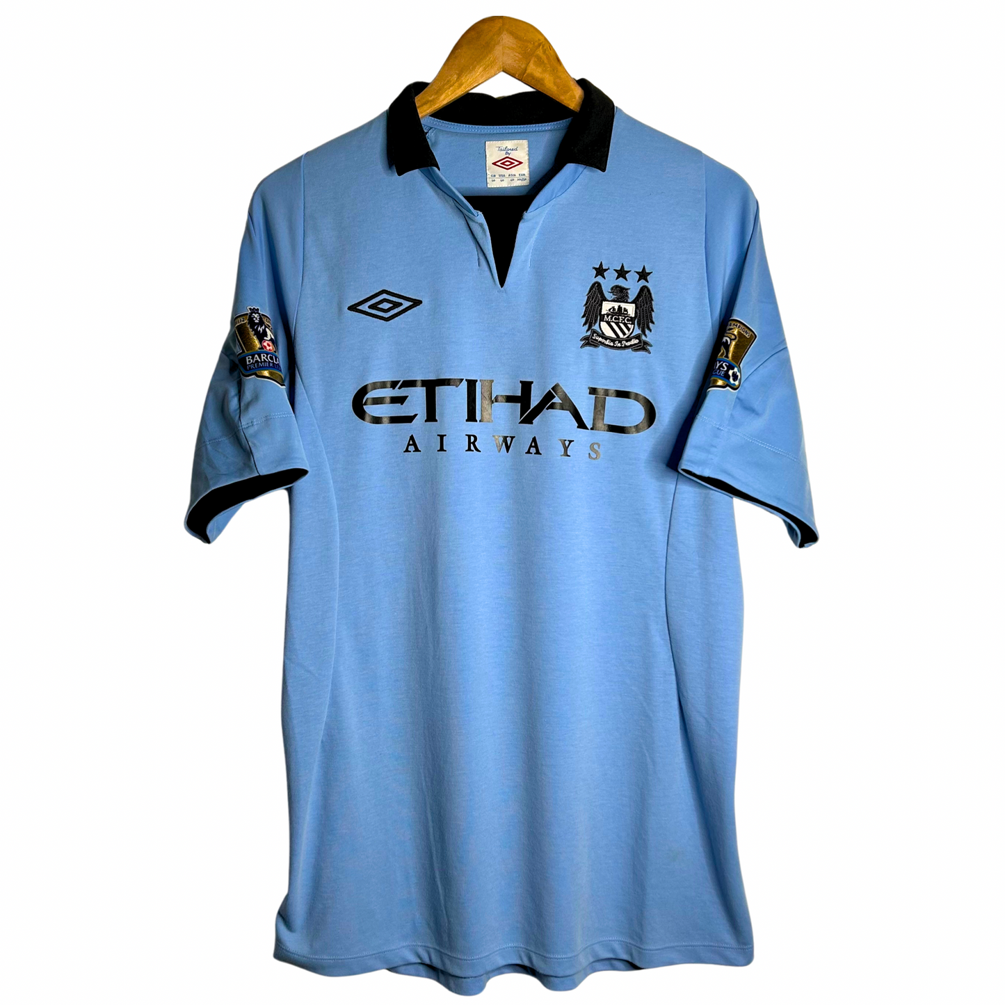 2012-13 Manchester City Home Shirt - M