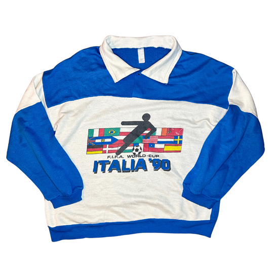 Italia ‘90 World Cup Sweater - Great - Medium