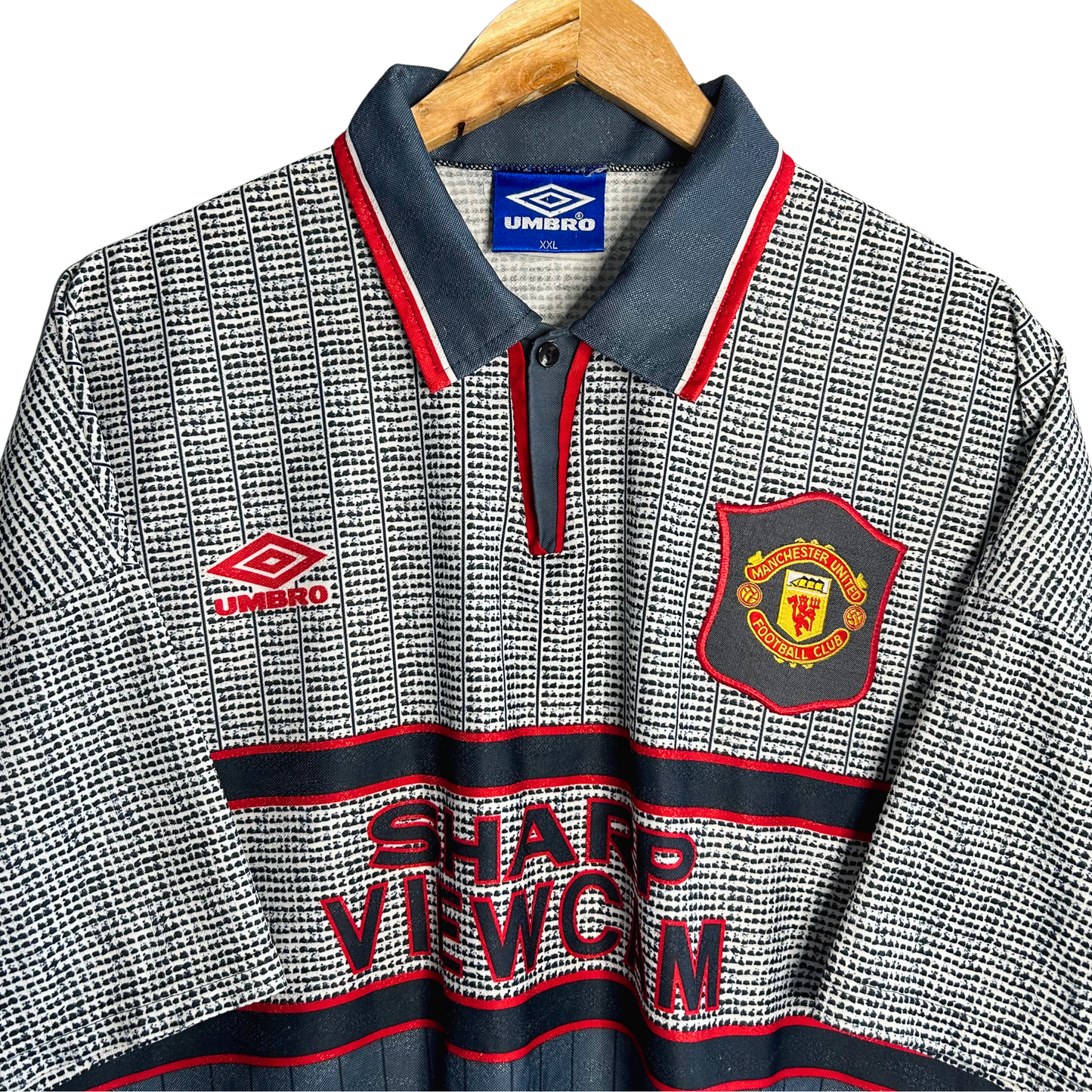 1995-96 Manchester United Away Shirt - XXL