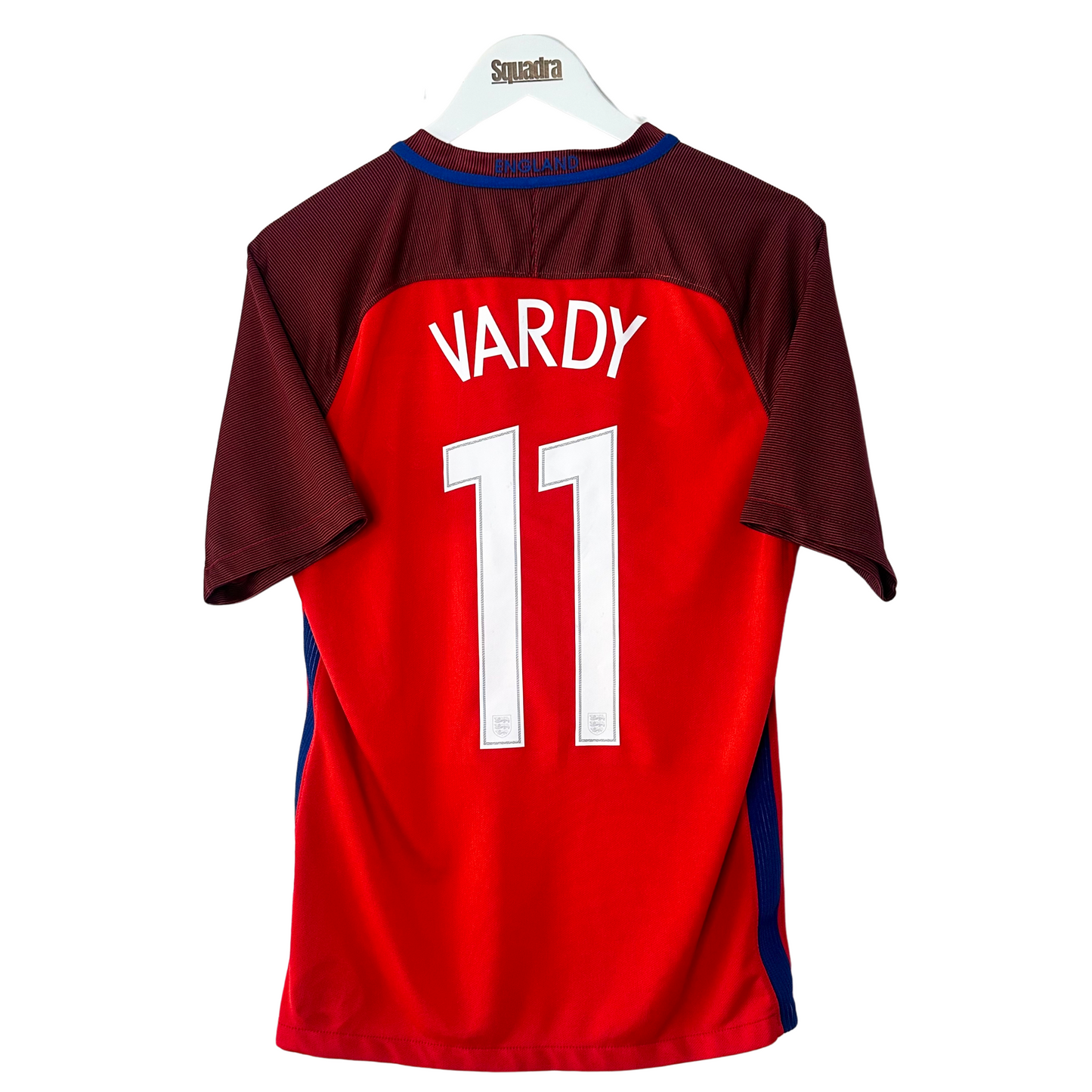 2016 England Away Shirt - Small - Vardy 11