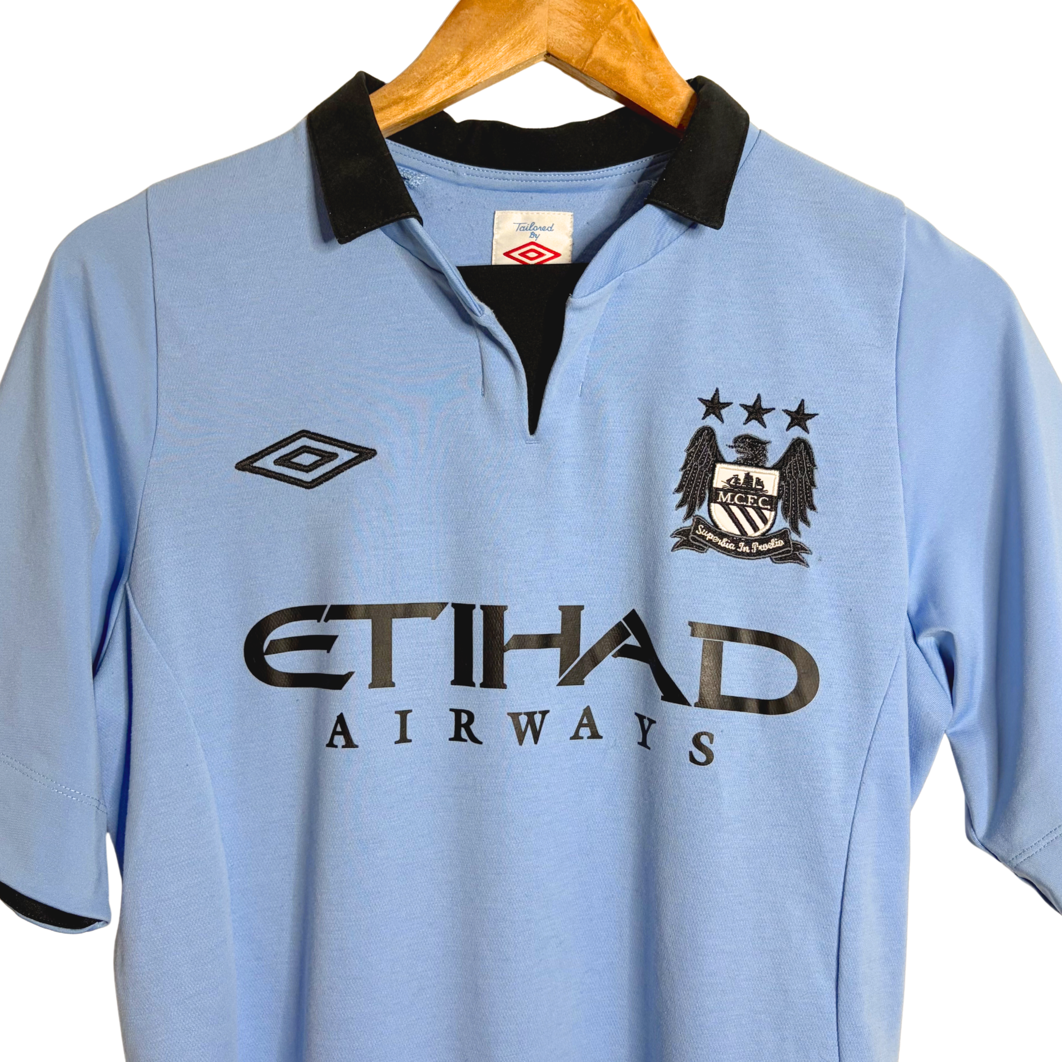 2012-13 Manchester City Home Shirt - S