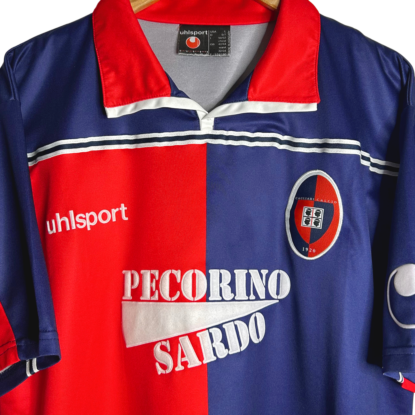 2000-01 Cagliari Home Shirt - L