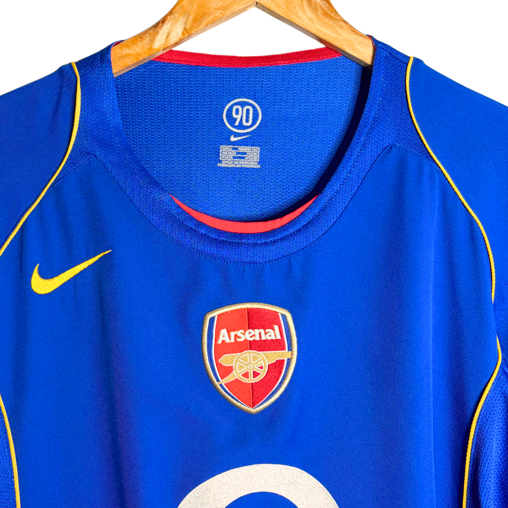 2004-05 Arsenal Away Shirt - L