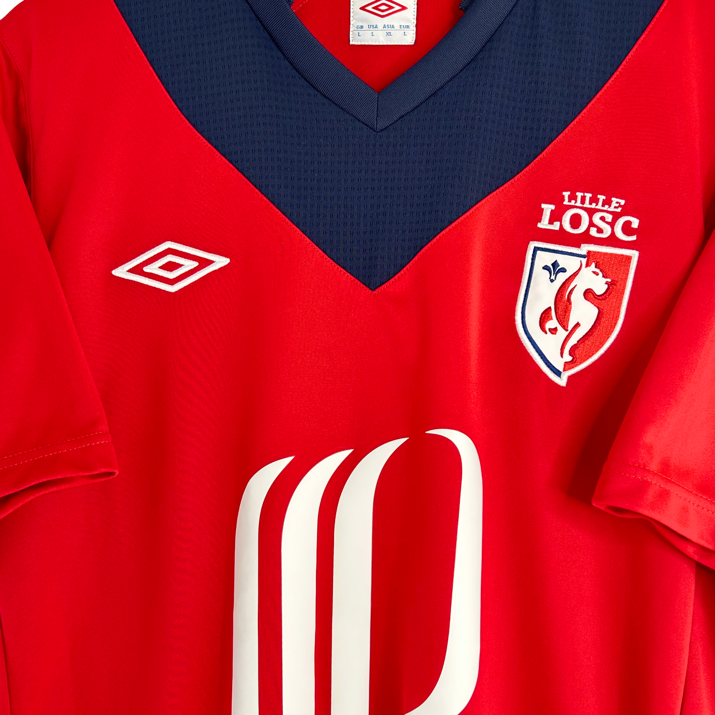 2012-13 Lille Home Shirt - L