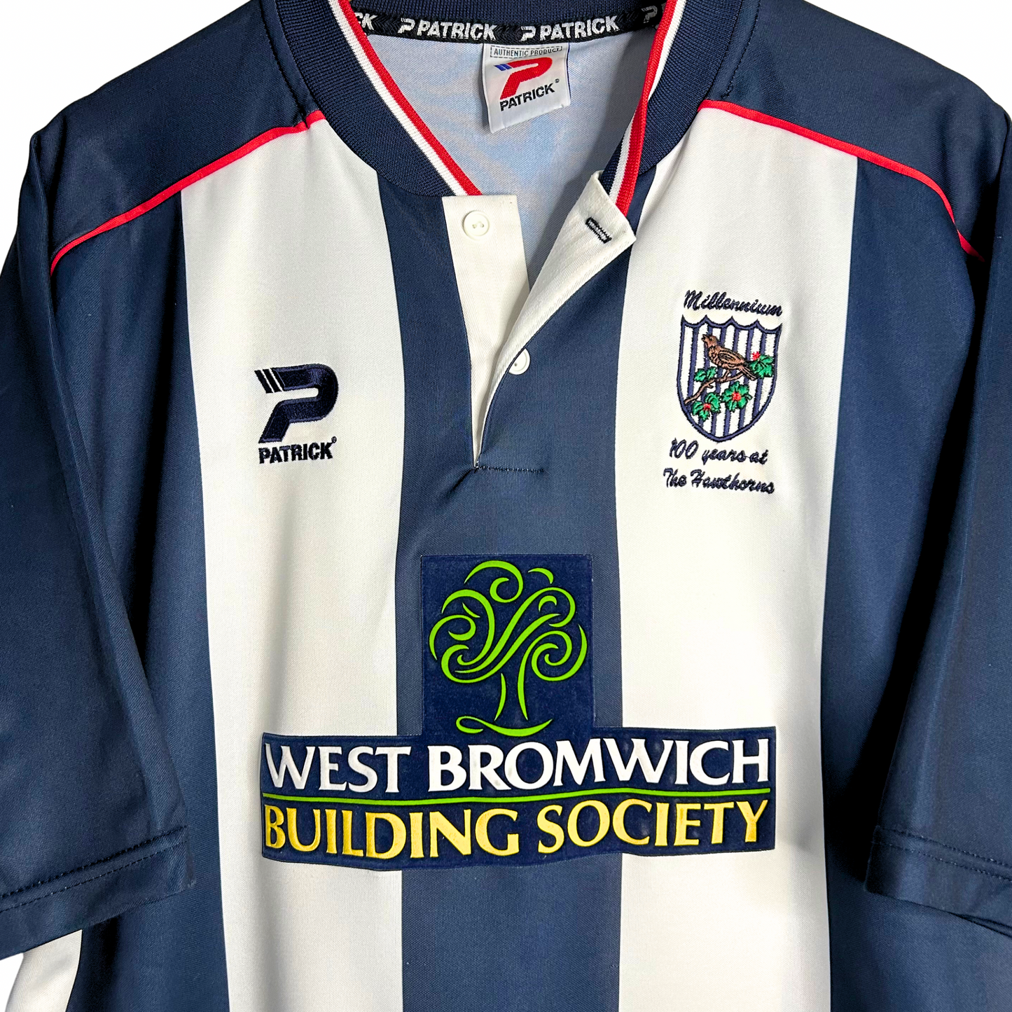 2000-02 West Brom Home Shirt - XL