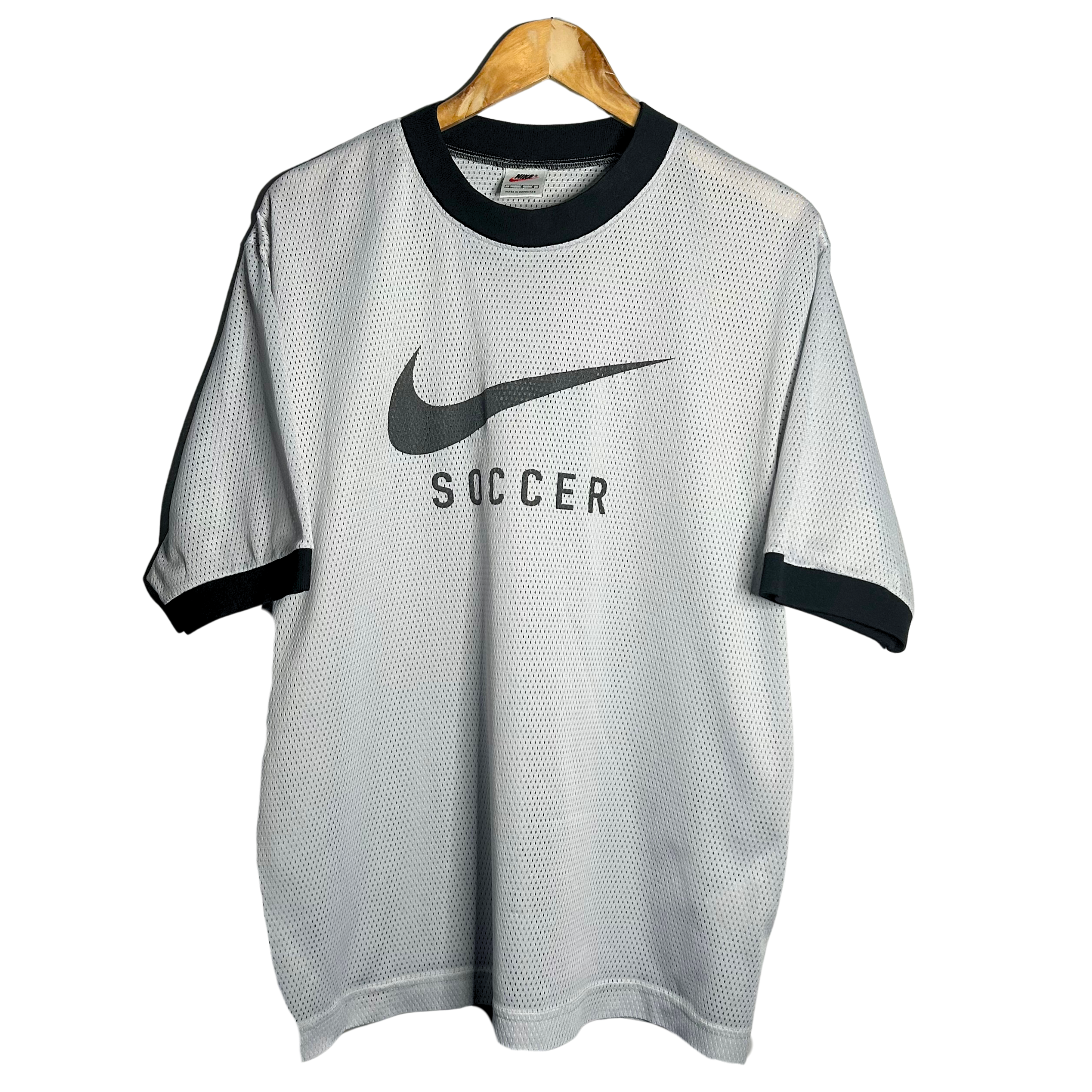 1997 Nike Soccer Tee - L