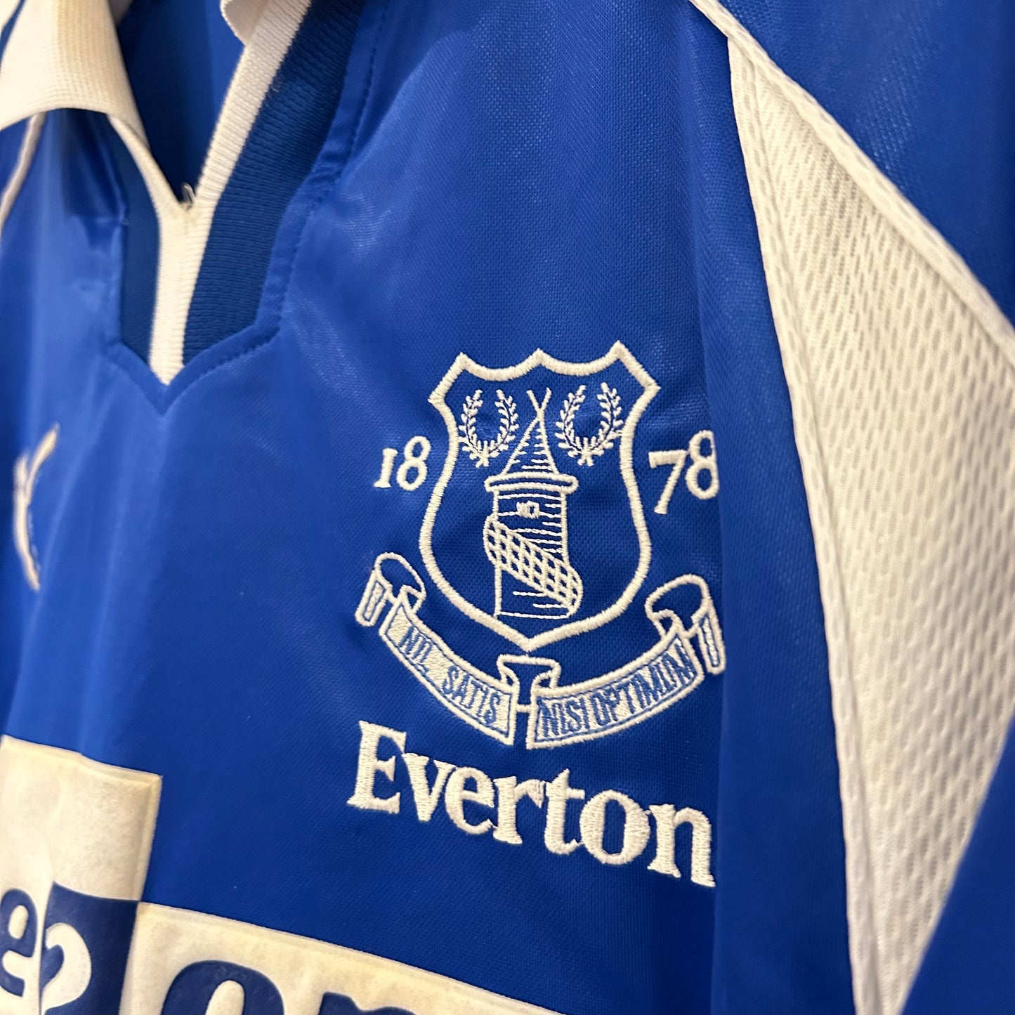 2000-02 Everton Home Shirt - Large