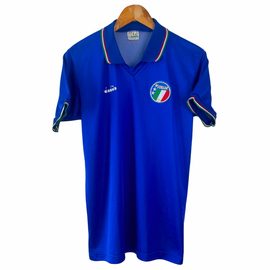 1986 Italy Home Shirt - M