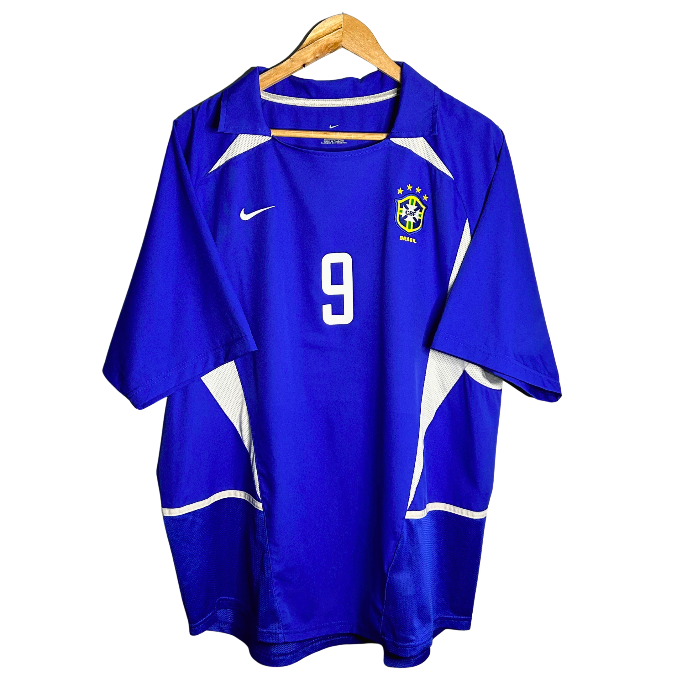 2002 Brazil Away Shirt “Ronaldo 9” - XL