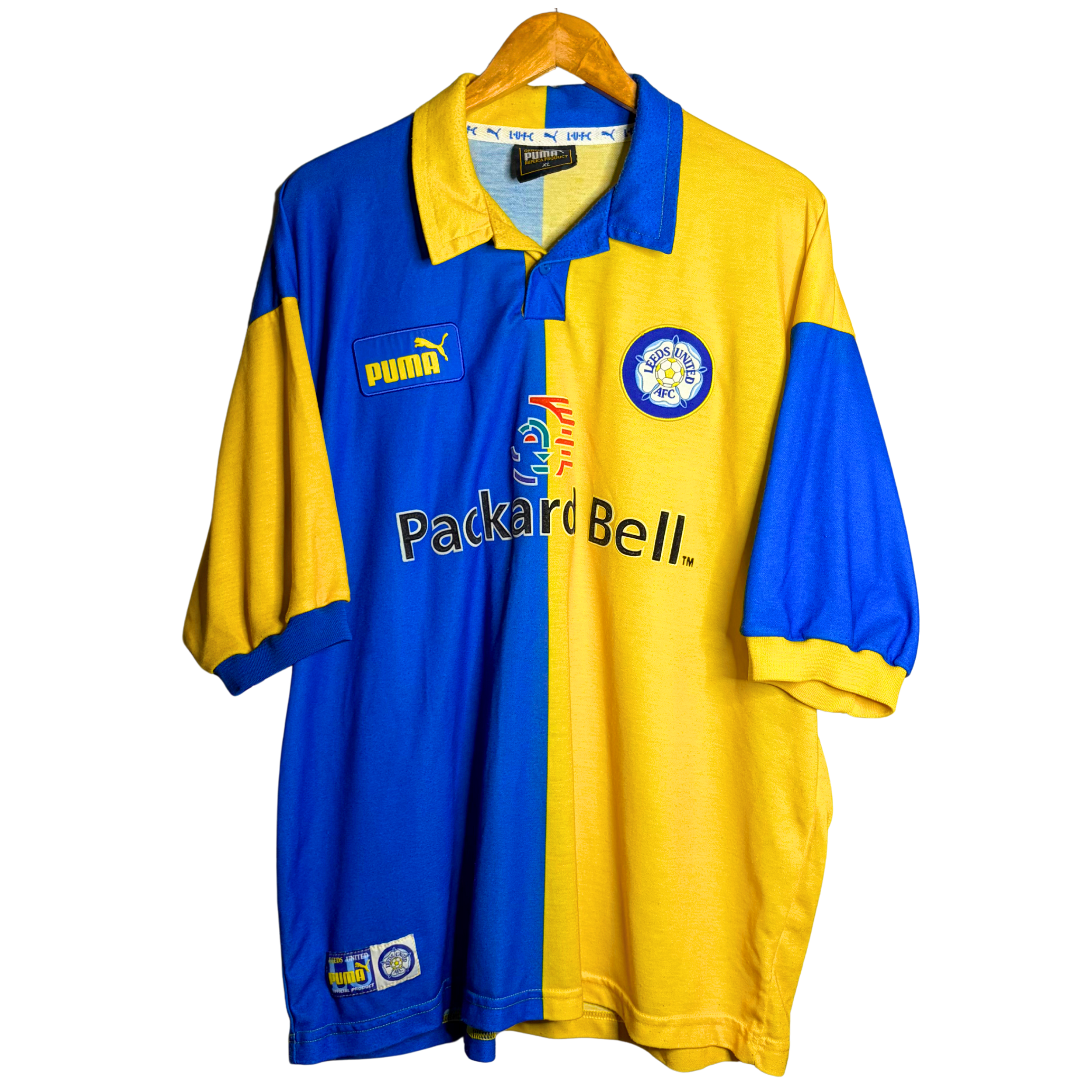 1997-99 Leeds United Home Shirt - XL