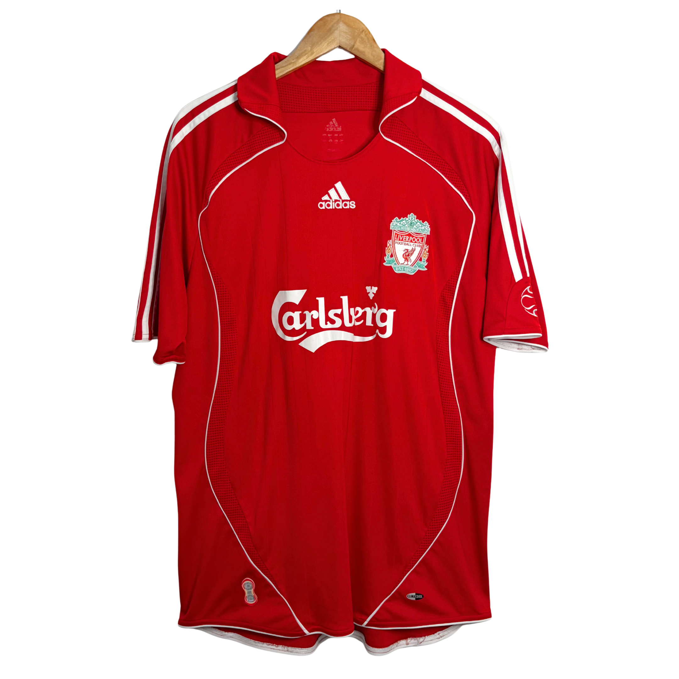 2006-08 Liverpool Home Shirt “Gerrard 8” - L