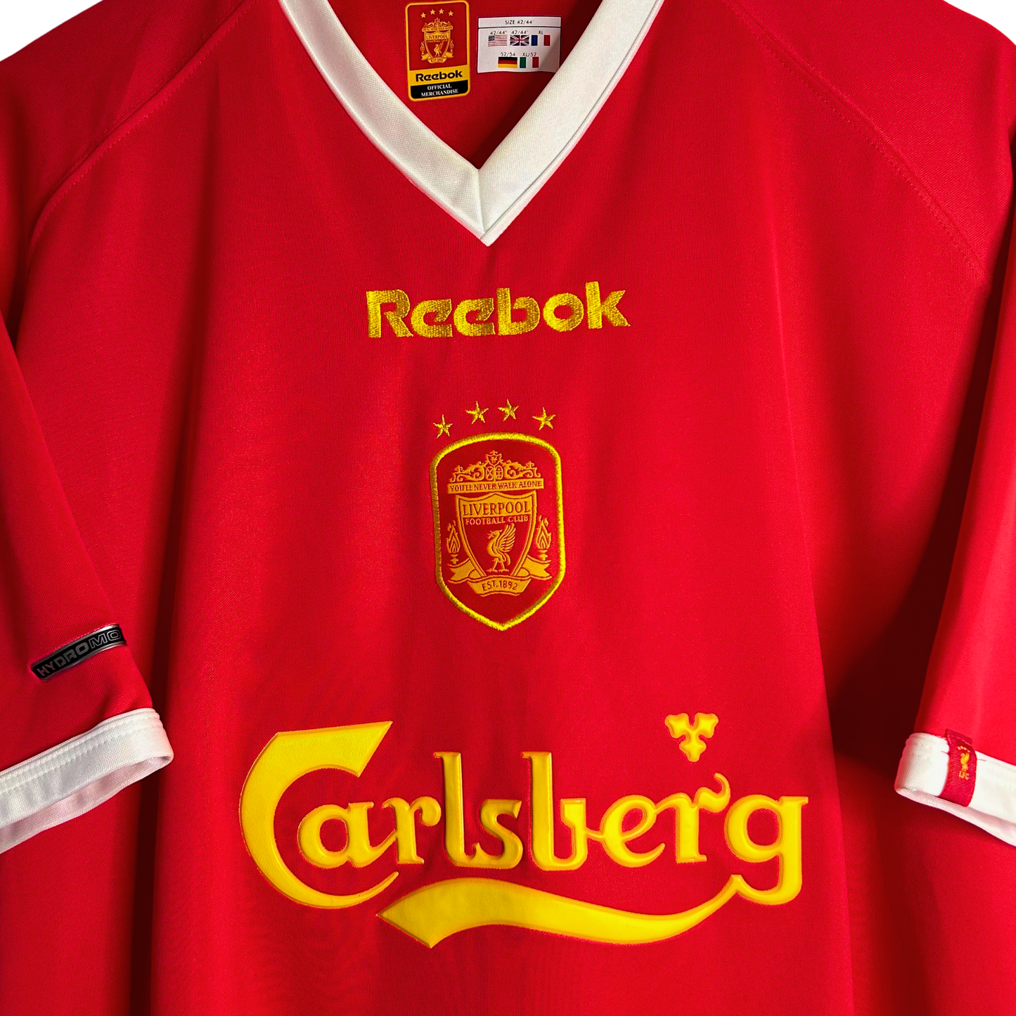 2001-03 Liverpool Champions League Home Shirt - L